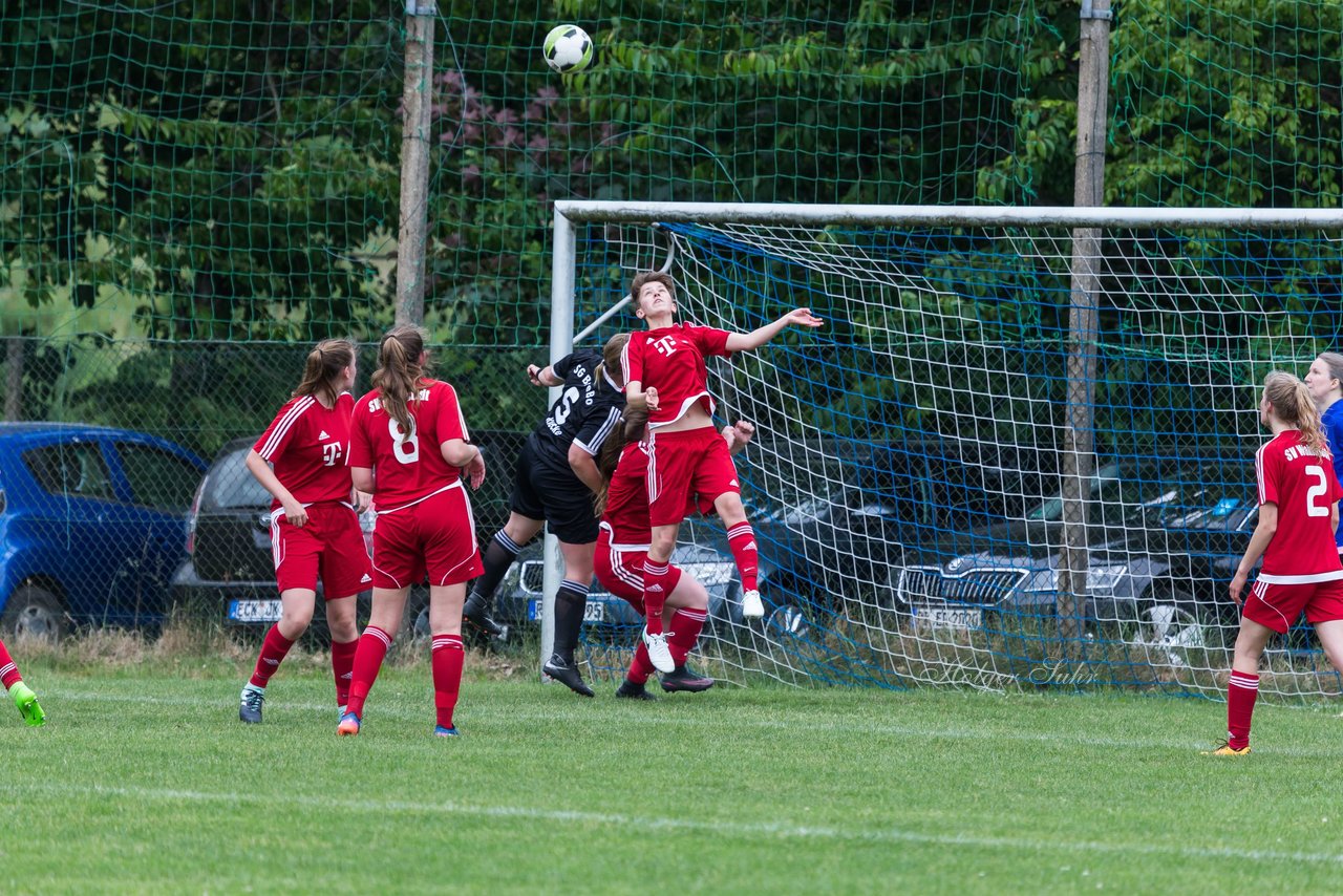 Bild 98 - Aufstiegsspiel SG Borgstedt/Brekendorf - SV Wahlstedt : Ergebnis: 1:4